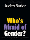 Cover image for Who's Afraid of Gender?